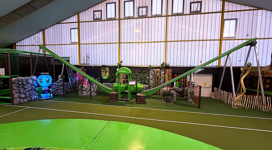 Die neue Anaconda-Fahrattraktion im Dschungel-Camp Bürstadt