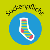 Symbol: Sockenpflicht
